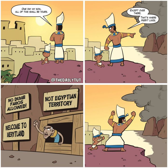 30 Humorous Comics About Ancient Egypt By Daily Tut Comics Bored Comics 8365