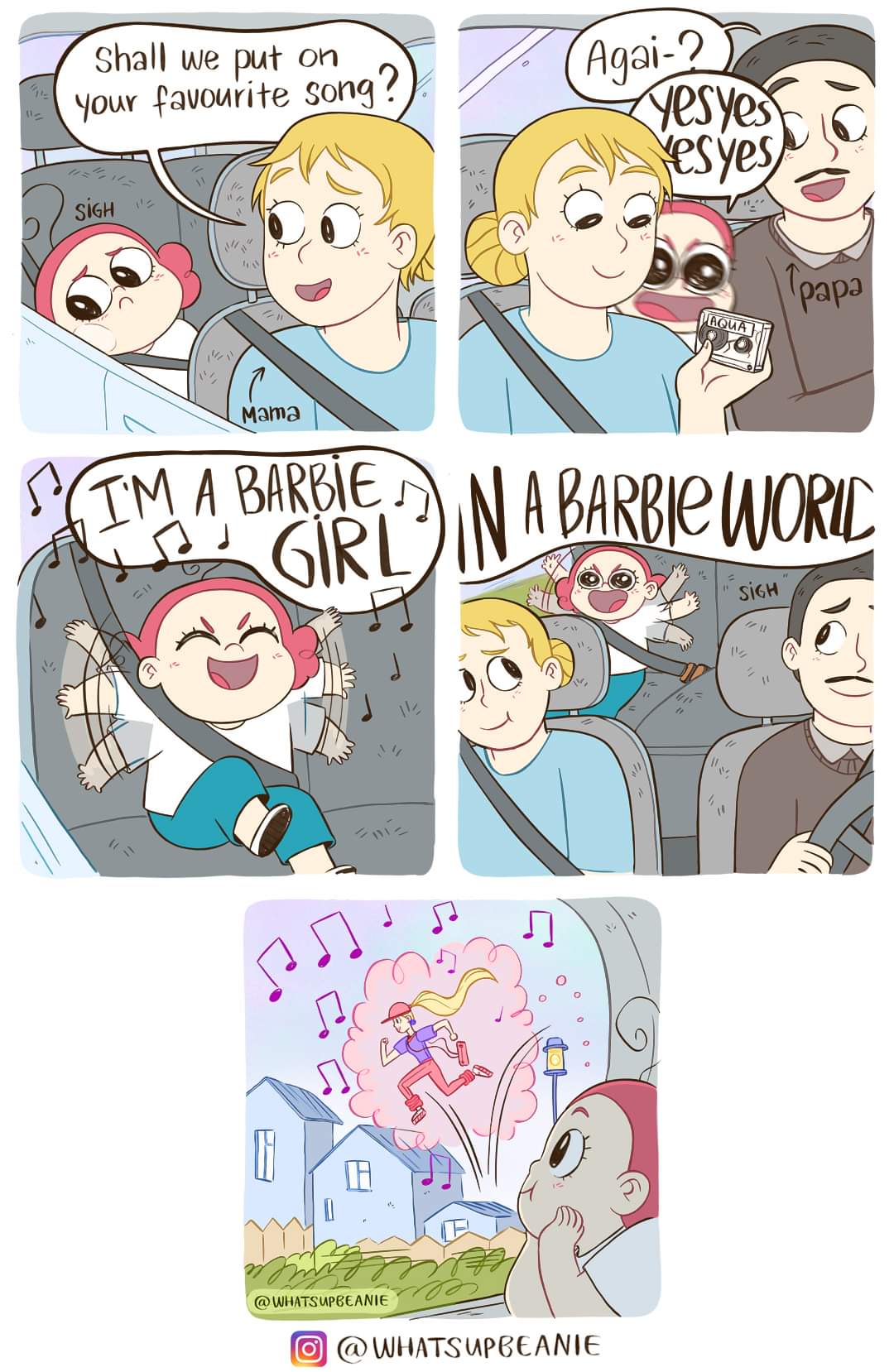 Here Are The 20 Wholesome And Cute Comics By Whats Up Beanie