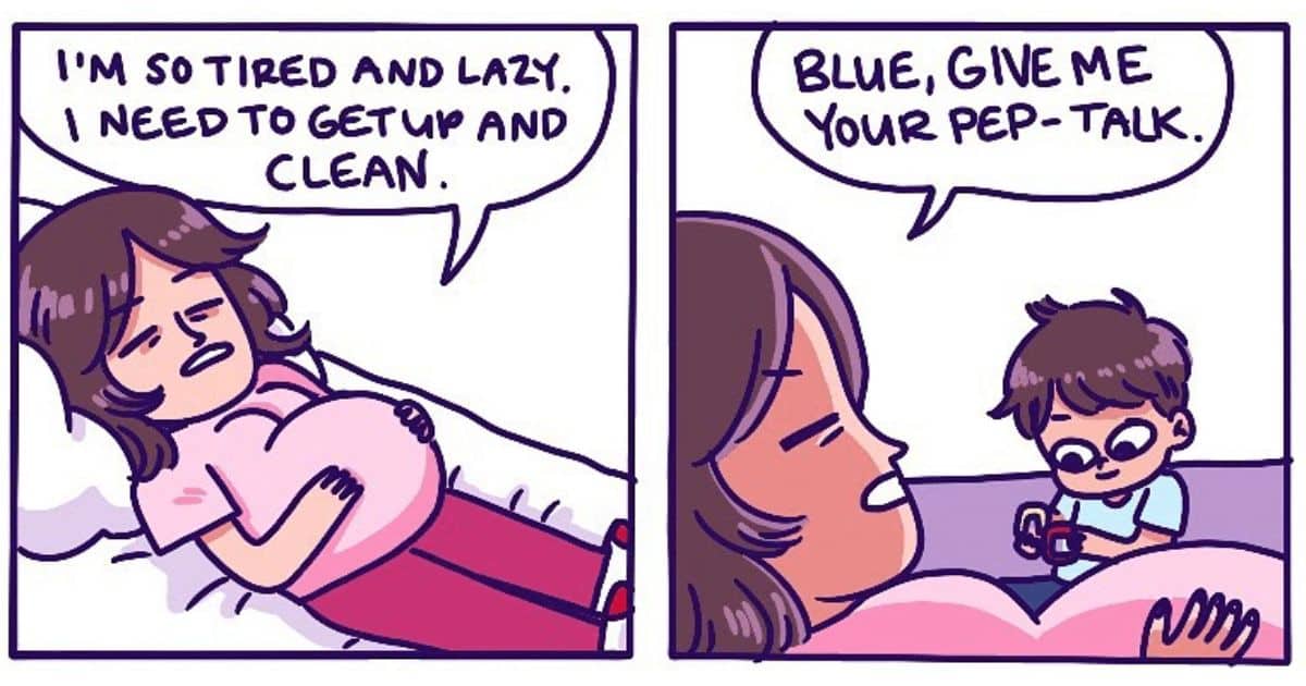 20 Plamomdon Comics Shows the Struggles and Joys of Having a Kid