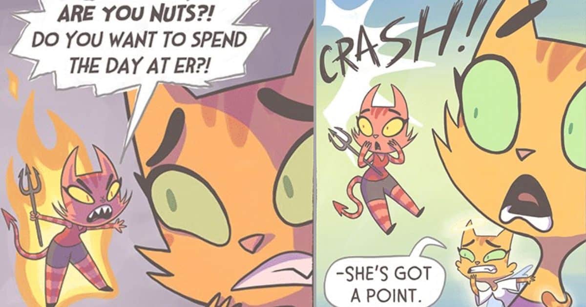 20 Litter Box Comics Beautifully Sums Up The Life of a Family of Cats