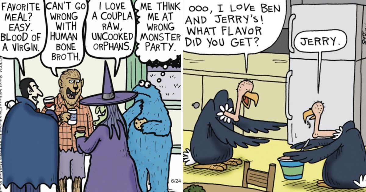 10+ Times Scott Hilburn Tries To Laugh The Readers With His One-Panel Jokes