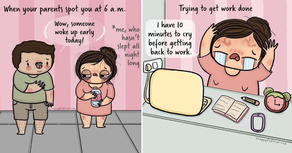 20 Witty Girl Fighting Comics You Can Definitely Relate To