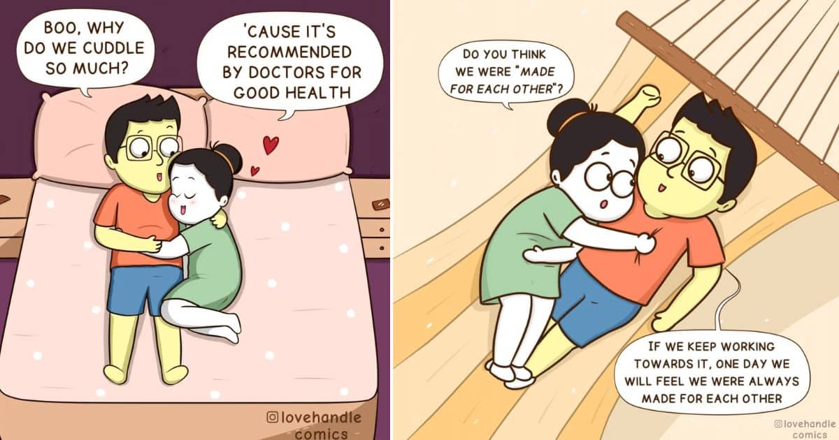 20 Comics by “Love Handle Comics” to Which Couples Can Relate