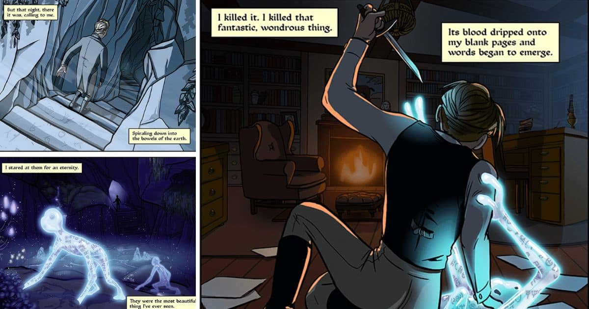 Here are 3 Long Horror and Fantasy EL Comic Stories