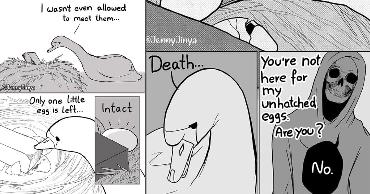 the Artist Jenny Jinya Create New duck Comic It’s Breaks Your Hearts