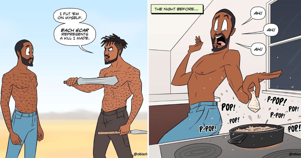 10+ Obi Aris Comic Strips about Random Situations Full of Unexpected Twists