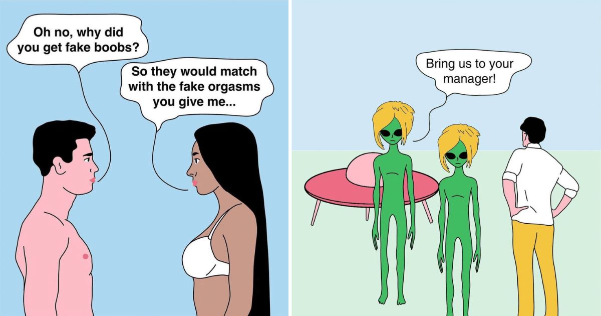 15 Comics about Everyday Situations with a Twist that Reveals a Hidden Meaning